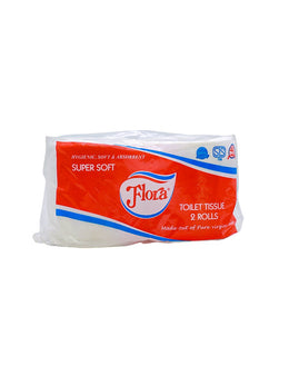 FLORA Toilet Rolls 2ply Twin, 133g