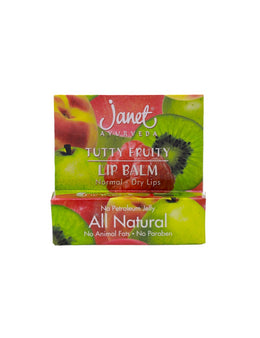 JANET Lip Balm Tutty Fruity, 5g