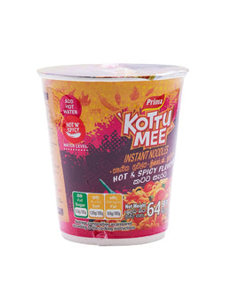 PRIMA Kottu Mee Hot & Spicy Cup, 75g