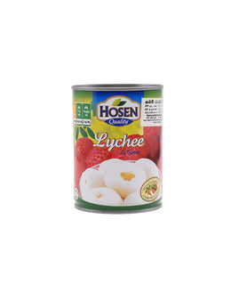 HOSEN Lychee In Syrup, 565g