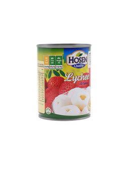 HOSEN Lychee In Syrup, 565g