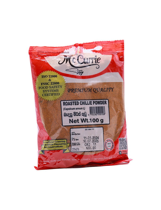MC CURRIE Red Chillie Powder, 100g