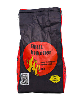 GRILL MATE Charcoal Briquettes, 3kg