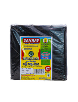 SANRAY Garbage Bags, Extra  Extra Large, 10's