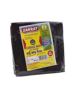 SANRAY Garbage Bags, Extra Large, 10's