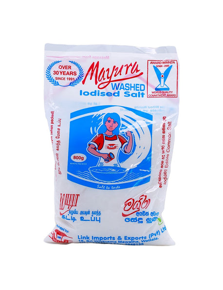 MAYURA Washed Crystal Salt, 800g