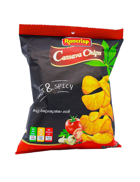 RANCRISP Cassava Chips Hot & Spicy, 100g