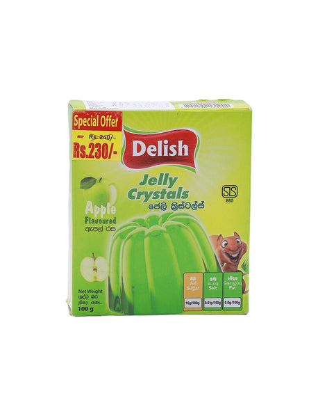 DELISH Jelly Crystal Apple, 100g