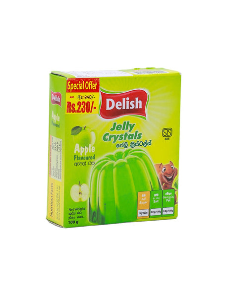 DELISH Jelly Crystal Apple, 100g