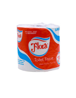 FLORA Toilet Rolls 2ply, 133g