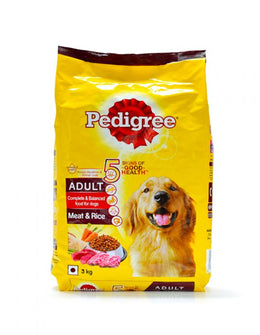 PEDIGREE Meat & Rice 10Kg - Adult Dog