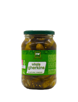 F&W Gherkin Burger Chips in Vinegar, 500g