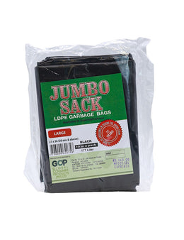 JUMBO SACK Large Garbage Bags, 27*36