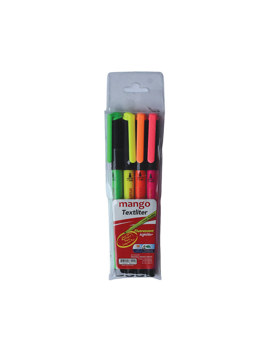 MANGO Textliter 4 Colors Pack