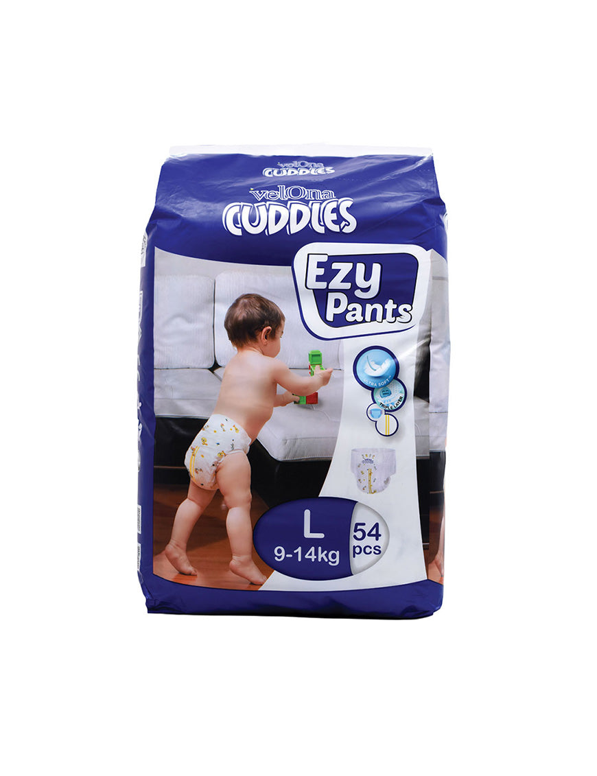 VELONA CUDDLES Ezy Pant, 54PCS (L)