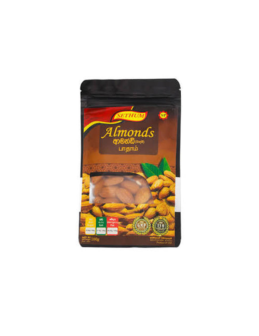 SETHUM Nature's Love Baked Almonds, 100g
