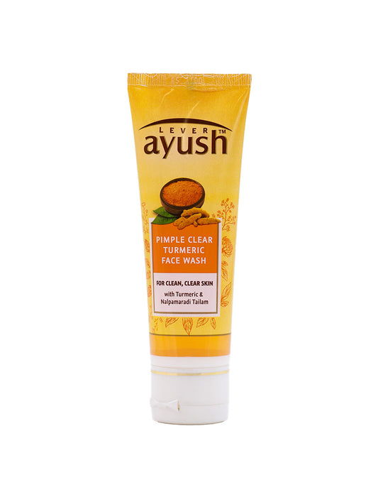 LEVER AYUSH Turmeric Face Wash, 80g