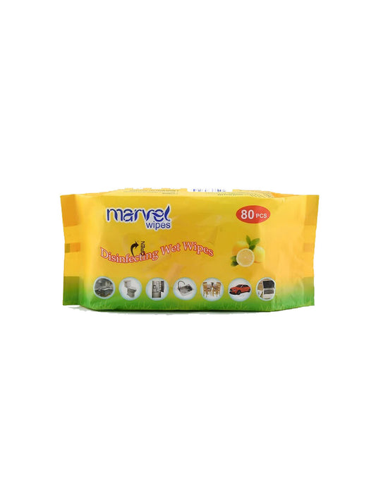 MARVEL Disinfacting Wet Wipes, 80's