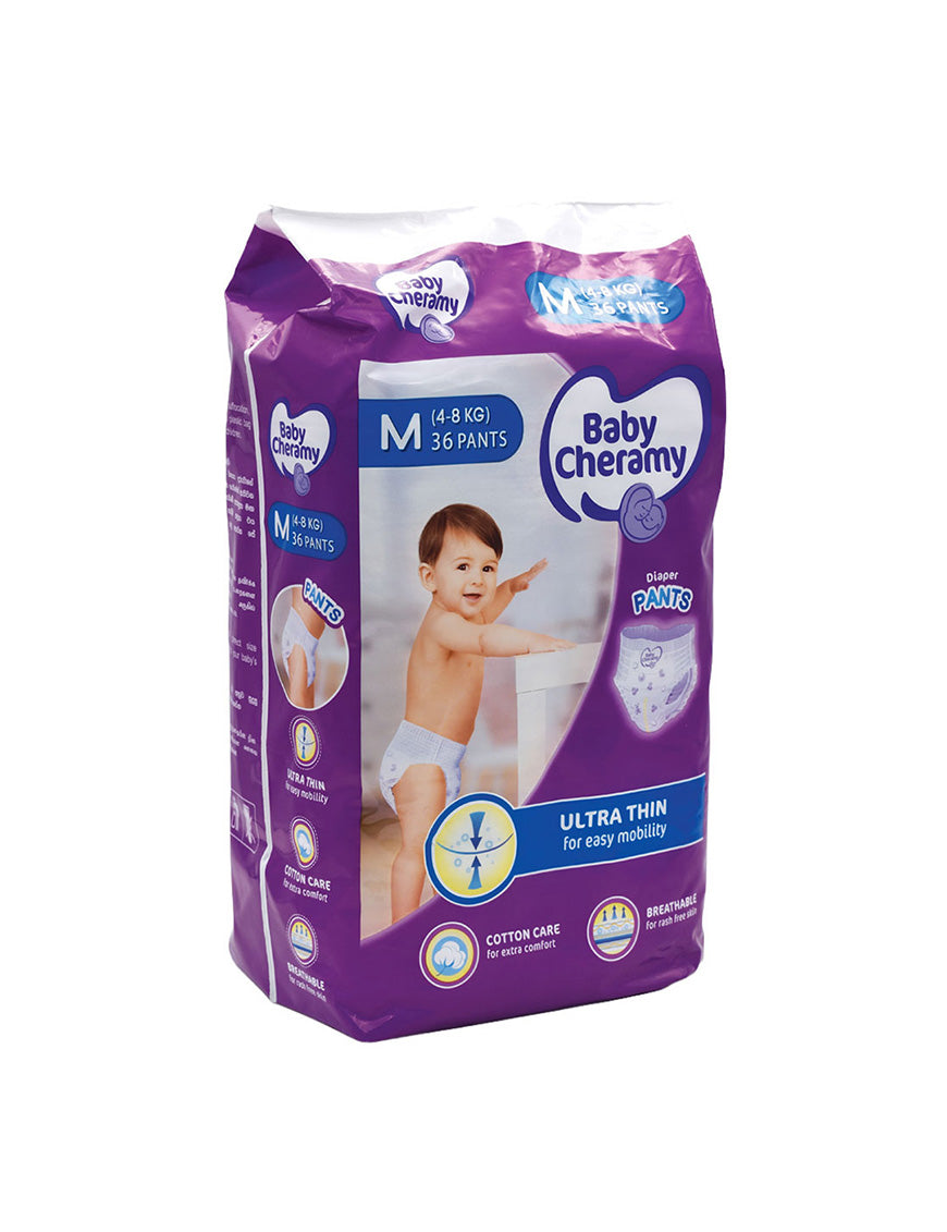 Baby Cheramy Pull-Ups Pants Medium, 36's