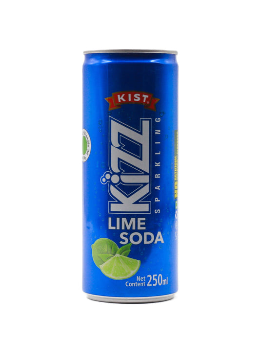 KIST Kizz Sparkling Lime Soda, 250ml