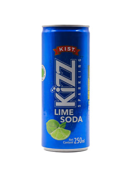 KIST Kizz Sparkling Lime Soda, 250ml