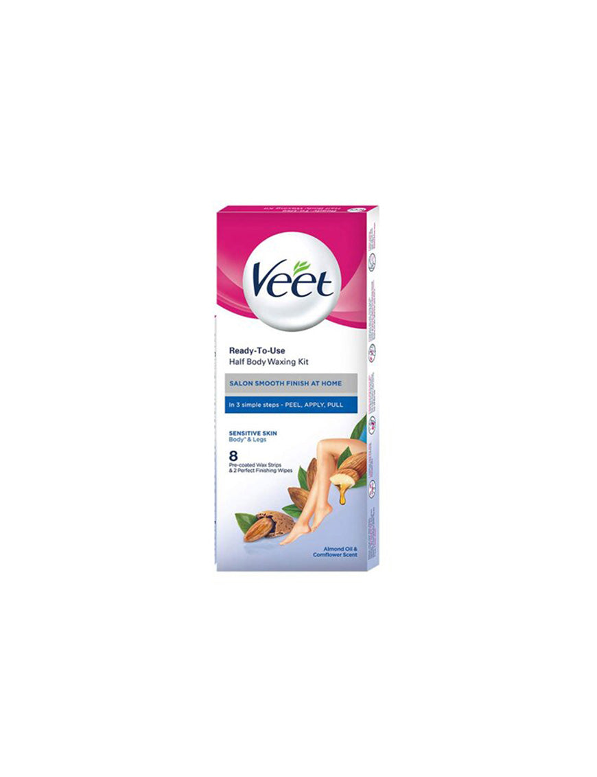 VEET Wax Strips Sensitive Skin, 8's