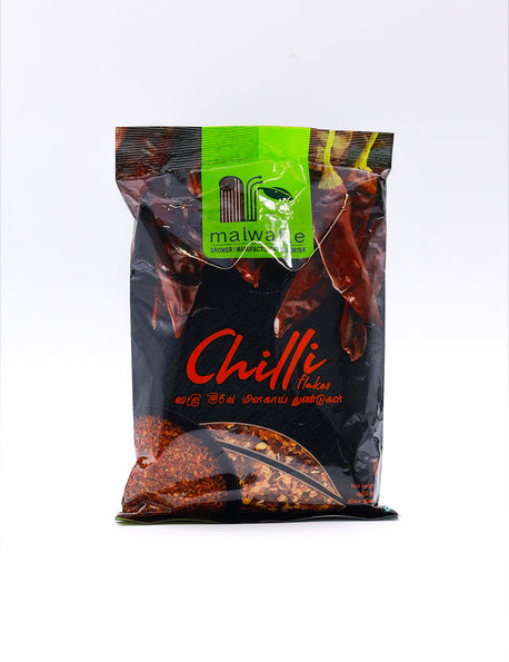 MALWATTE Hot Chilli Flakes, 100g