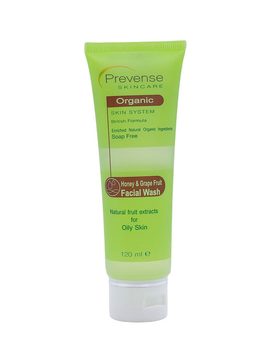 PREVENSE Honey & Grape Fruit Facial Wash, 120ml