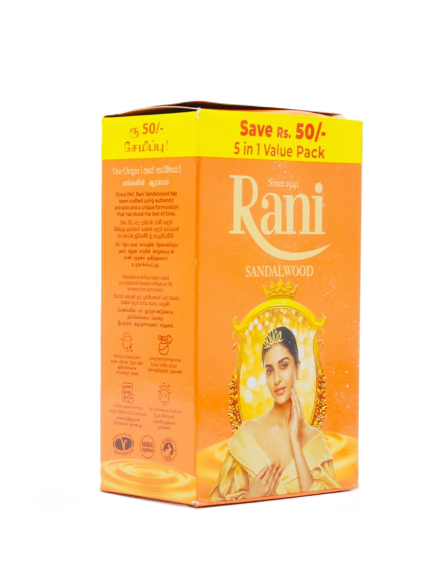 RANI Soap Sandalwood 5 in 1