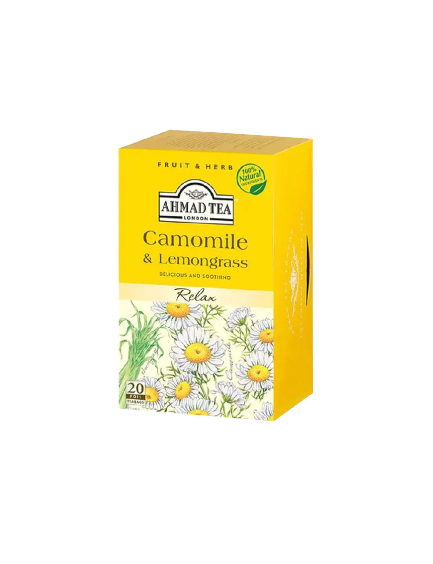 Akmal Tea AHMAD TEA Camomile & Lemongrass/ 20 Foil, 40g – SPAR2U Sri Lanka