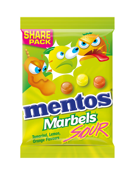 MENTOS Sour Marbles Chocolate Candy, 24.2g