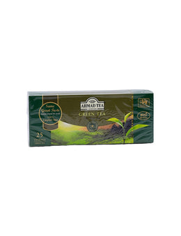 AHMAD TEA 25's Tea Bags Green Tea, 50g