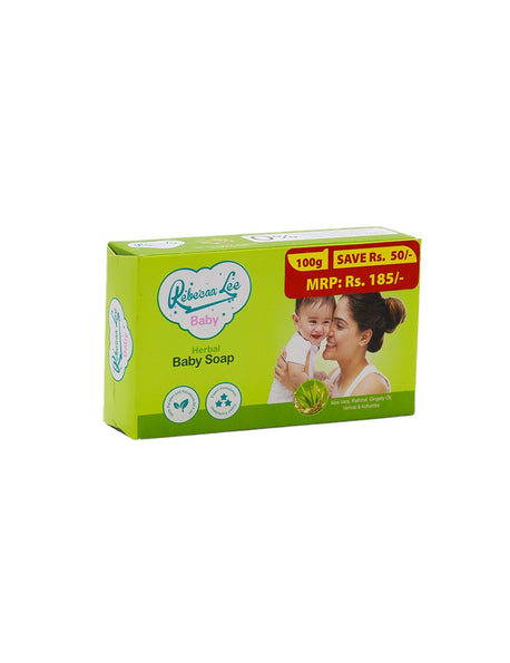 REBECCA LEE Herbal Baby Soap, 100g