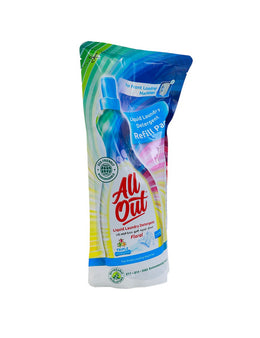 ALL OUT Liquid Laundry Detergent Refill Pack F/Load, 1l