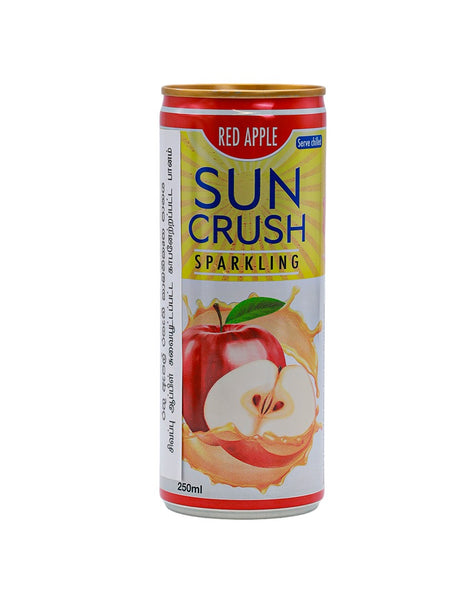 SUN CRUSH Sparkling Red Apple Drink, 250ml