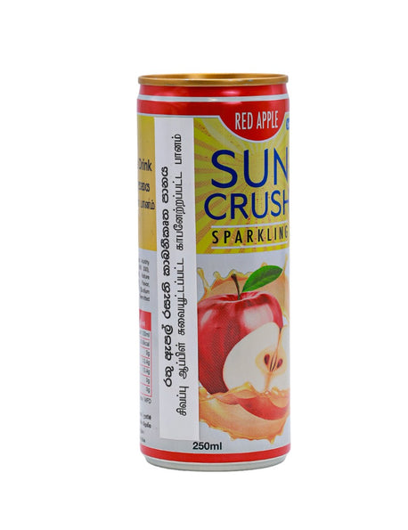 SUN CRUSH Sparkling Red Apple Drink, 250ml