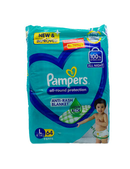 PAMPERS Pants (L) , 64's