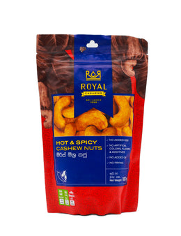 ROYAL Cashew Hot & Spicy Cashew Nuts, 100g