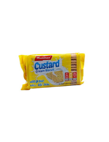 MALIBAN Custard Cream Biscuit, 200g