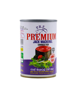 P.R.F Premium Jack Mackerel Canned Fish,  425g