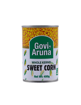 GOVI ARUNA Whole Kernel Sweet Corn Can, 400g