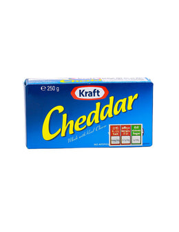 KRAFT Cheddar Packet, 250g