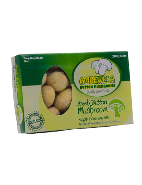 AMBEWELA Fresh Button Mushroom, 200g