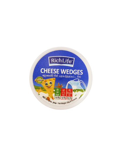 Richlife Cheese Wedges, 120G