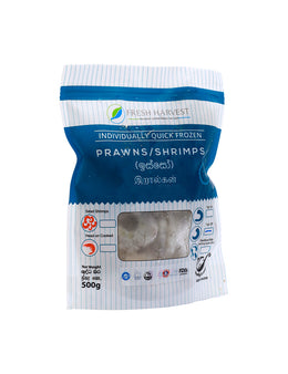 FROZEN FULL CLEANED Prawns Large, 500g