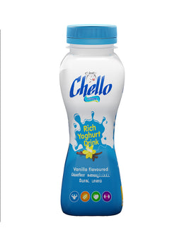 CHELLO Vanilla With Basil Seeds Drinking Yoghurt, 180ml