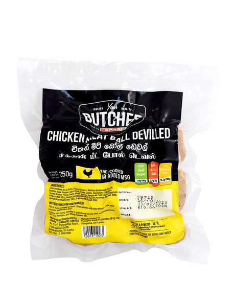 YOUR BUTCHER Chicken Meat Ball Devilled, 250g