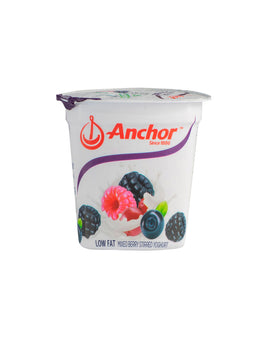 Anchor Yoghurt Mixedber/Fruit Stirred, 100G