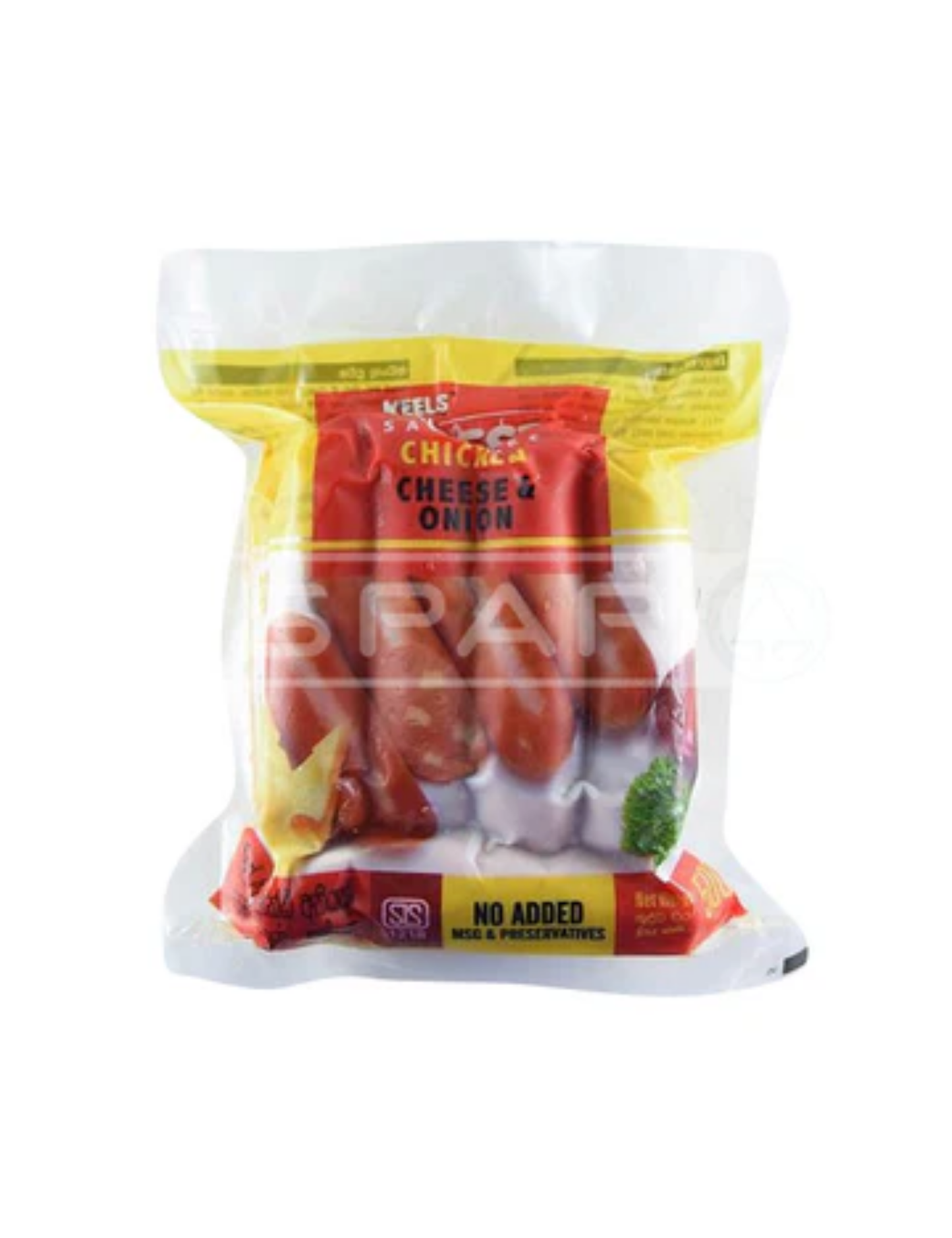 KEELLS Chicken Sausages Cheese & Onion, 500g