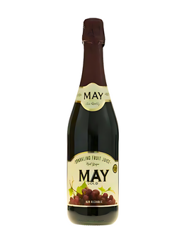 MAY Sparkling Fruit Juice Red Grape, 750ml